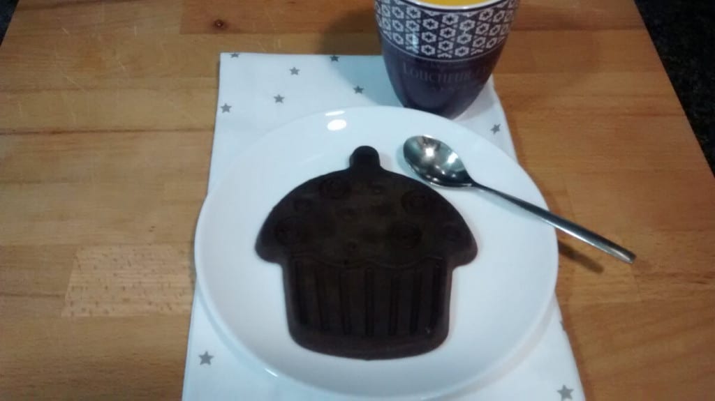 Magdalenas de toffee y chocolate