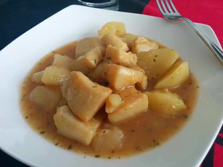 Sepia con patatas