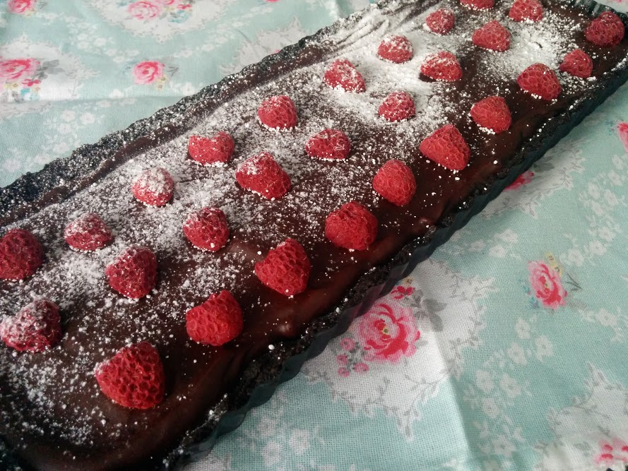 Tarta de oreo y chocolate sin horno