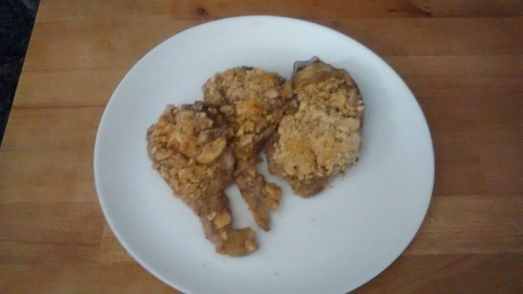 Frikirecetas: cordero con costra de frutos secos (volvemos a Poniente)