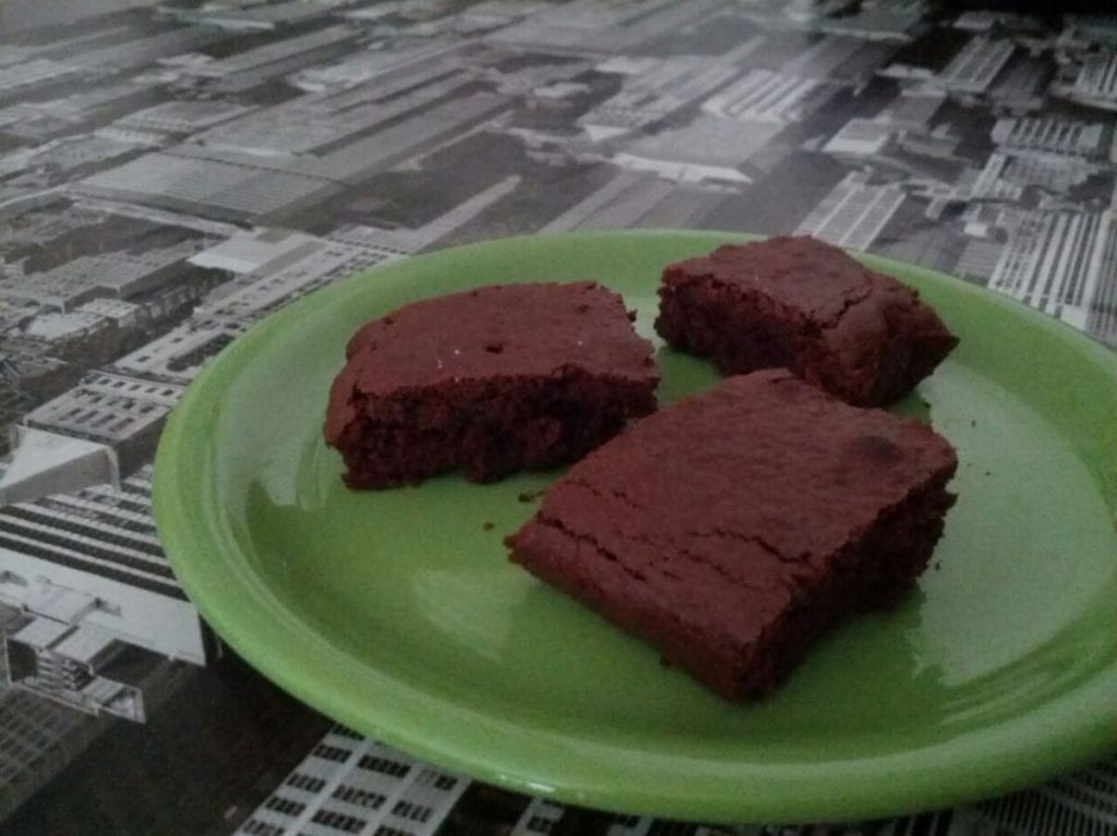Brownie de cerveza negra