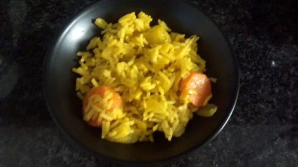 Recetas por el mundo: arroz biryani con verduras