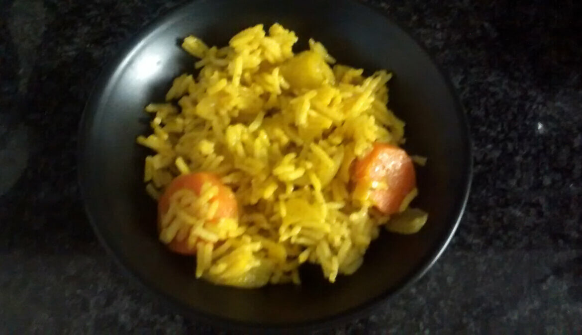 Recetas por el mundo: arroz biryani con verduras