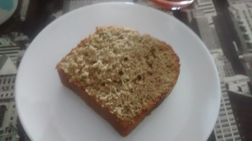 Plum cake de te verde matcha