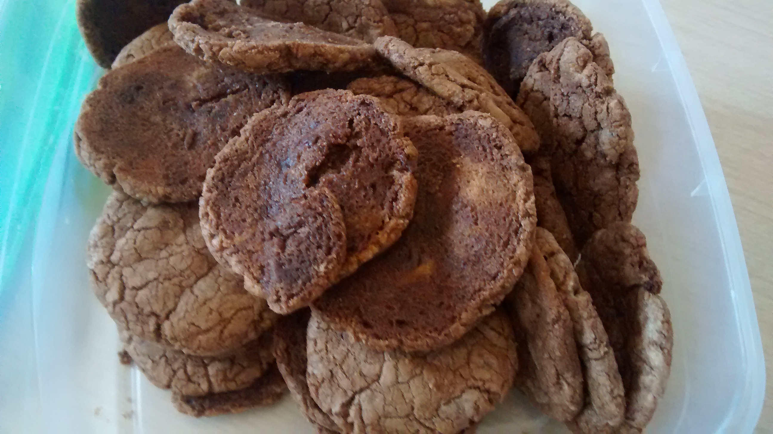 Galletas de crema de cacao