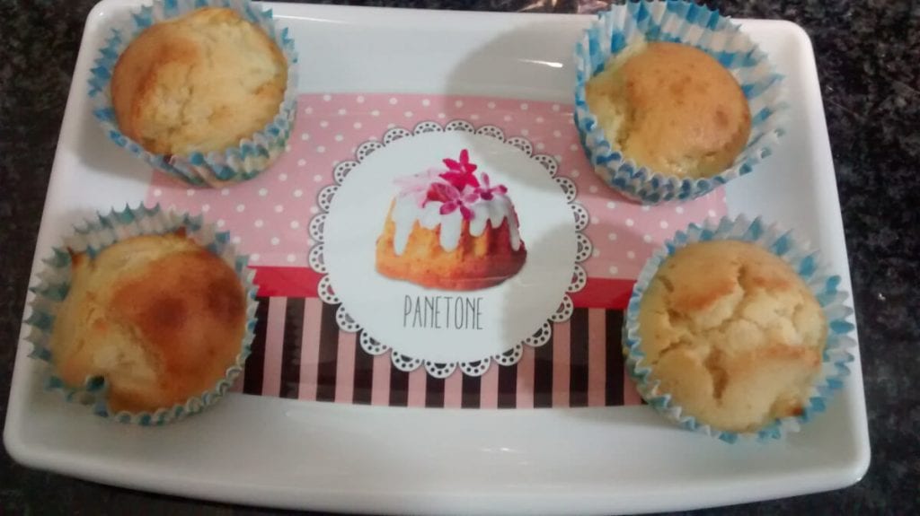 Minimagdalenas de piña