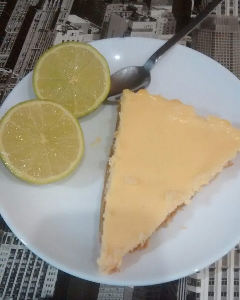 Tarta de lima