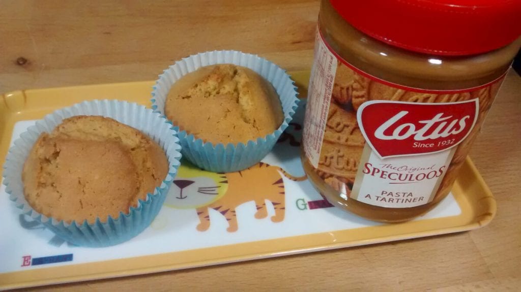 Magdalenas de speculoos
