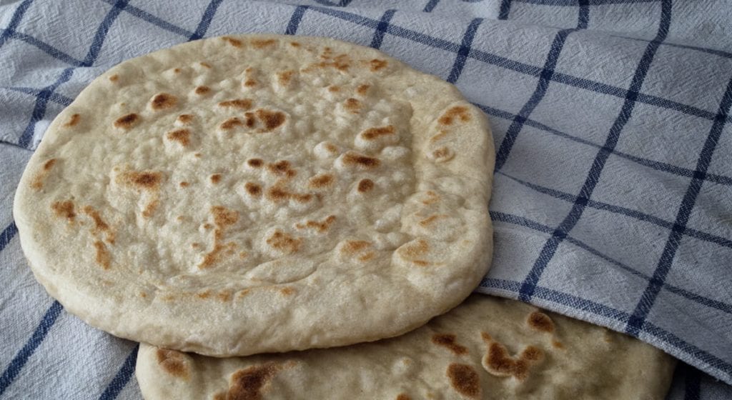 Recetas por el mundo: Naan (pan plano indio)