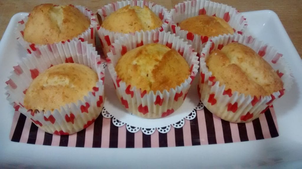 Magdalenas de natillas