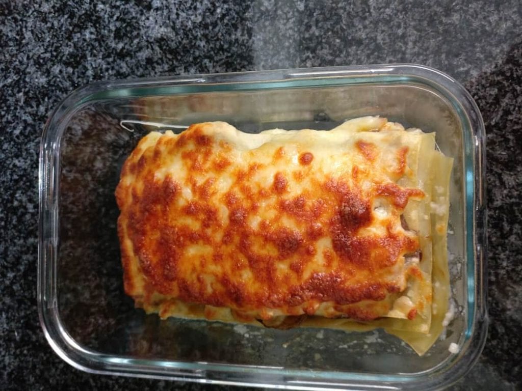 Lasagna de verduritas
