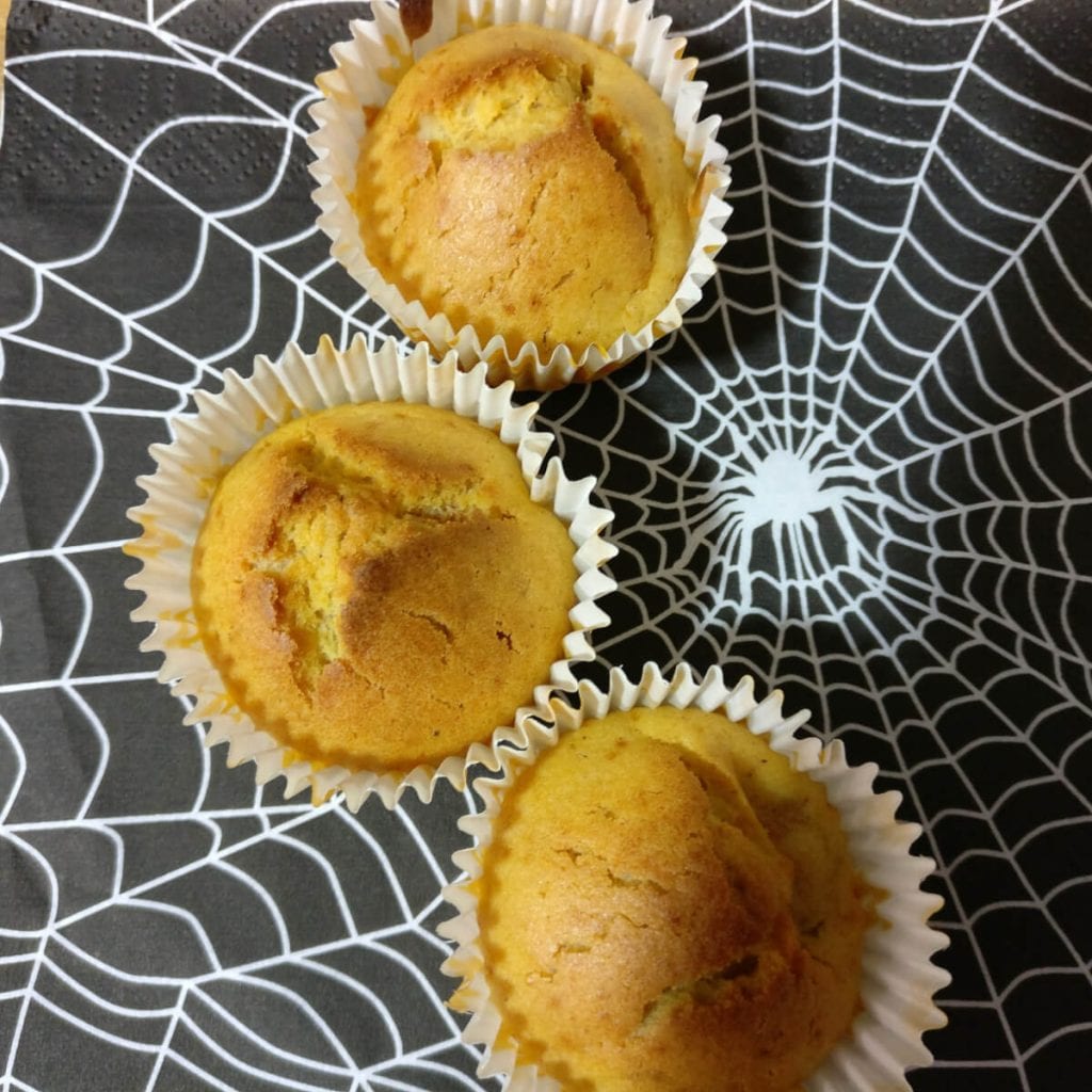 Magdalenas de boniato y especias