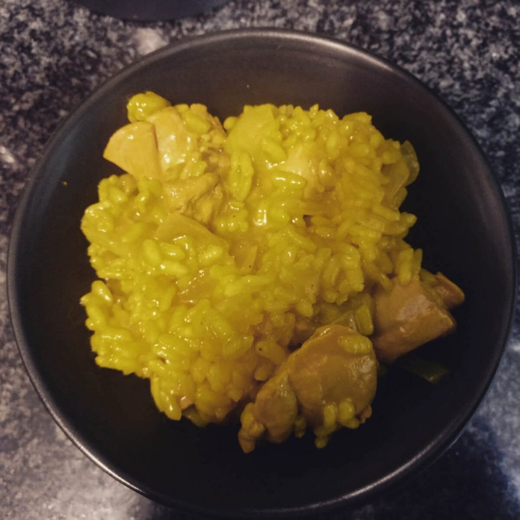 Arroz con ras el hanout