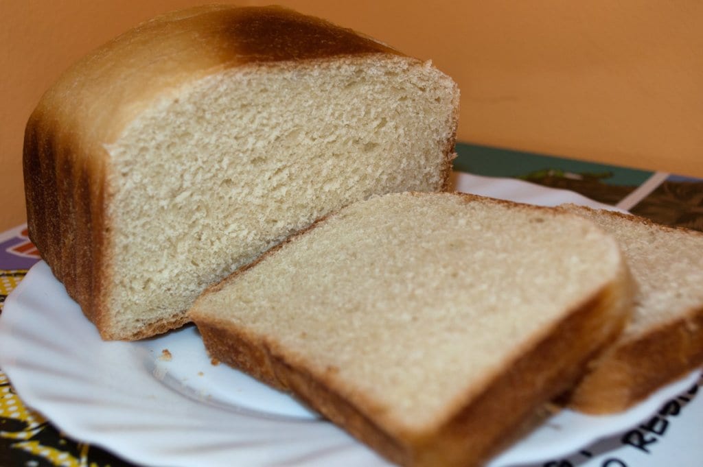 Pan de molde casero tierno