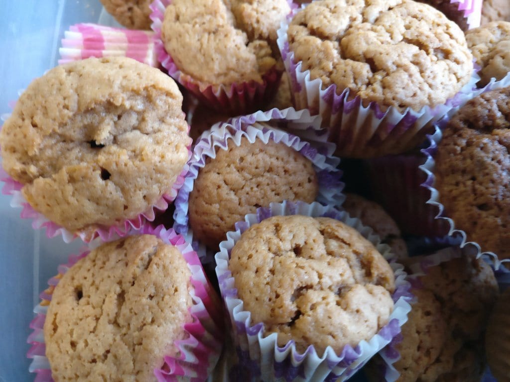 Magdalenas de nocilla y amaretto