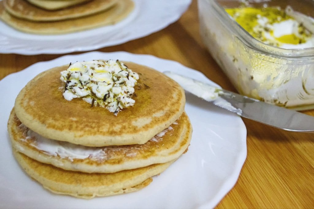 Recetas por el mundo: Blinis de alforfón con labneh