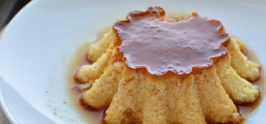 Flan de Mascarpone (Triste y roto)