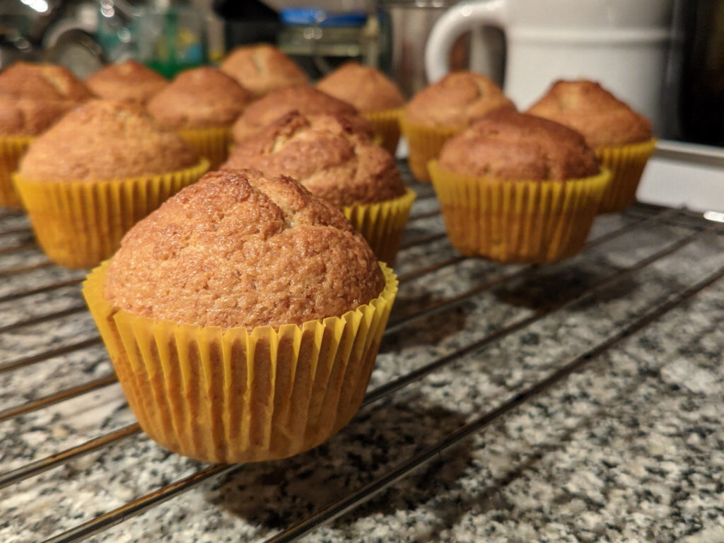 Magdalenas de limón y naranja