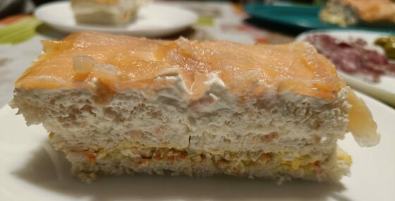 Pastel sueco de salmón