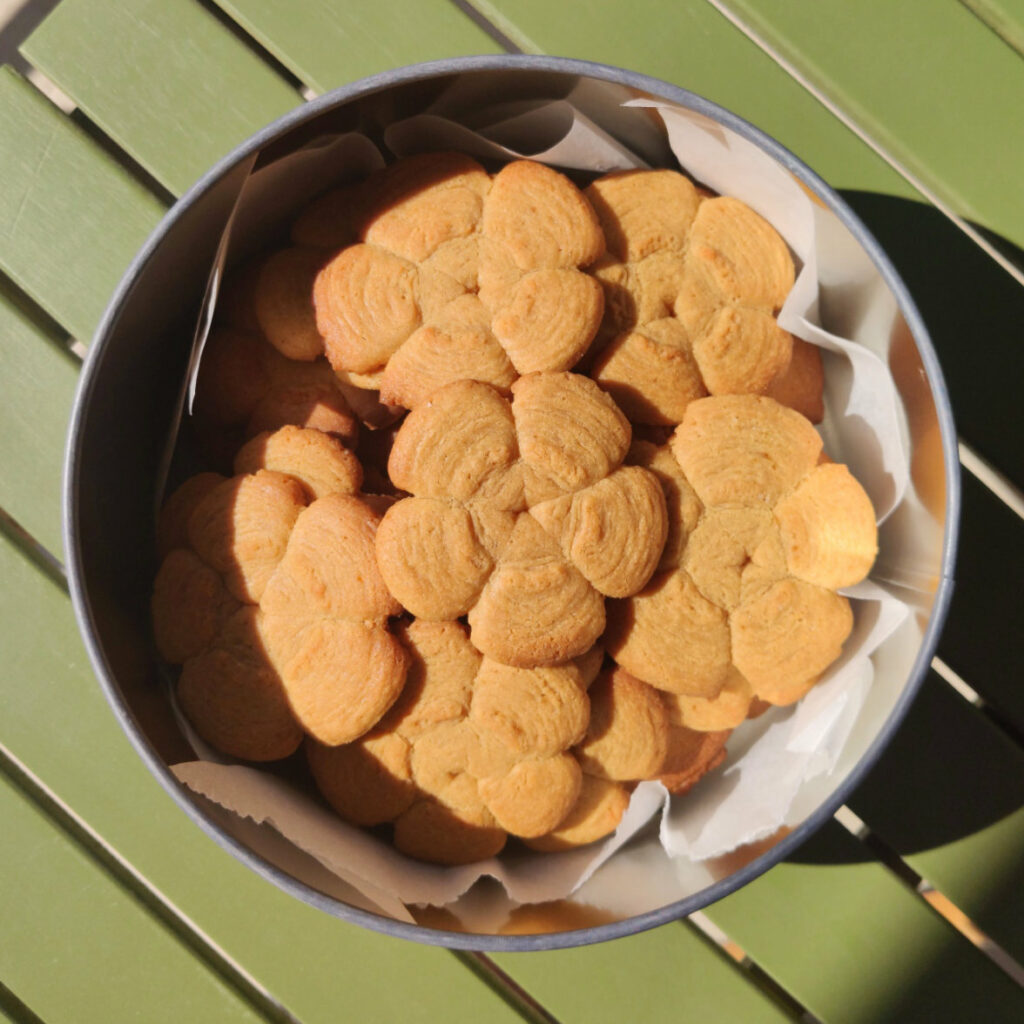 Galletas de pistola de limón y jengibre